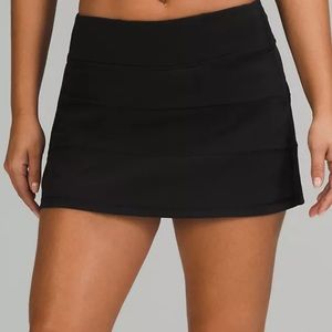 Lululemon Pace Rival Skirt 15” Size 8 Black